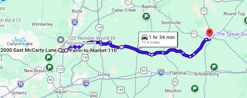 La Grange map